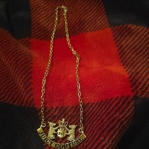 Juicy Couture Gold Logo Necklace